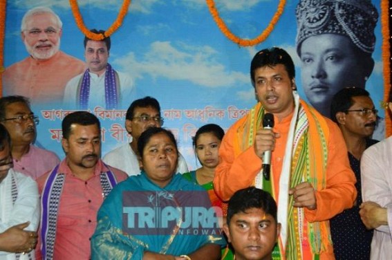 â€˜Cabinet meeting at Delhi only for Tripura is itself Historicâ€™, CM says on renaming of Agartala Airport after visionary King Bir Bikram Manikyaâ€™s name